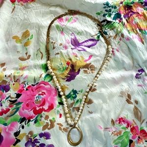 Natia layering necklace